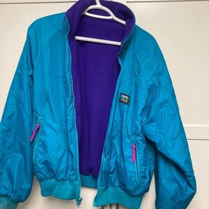 Retro Jacket which is thrifted and never worn. Approximately a size medium.